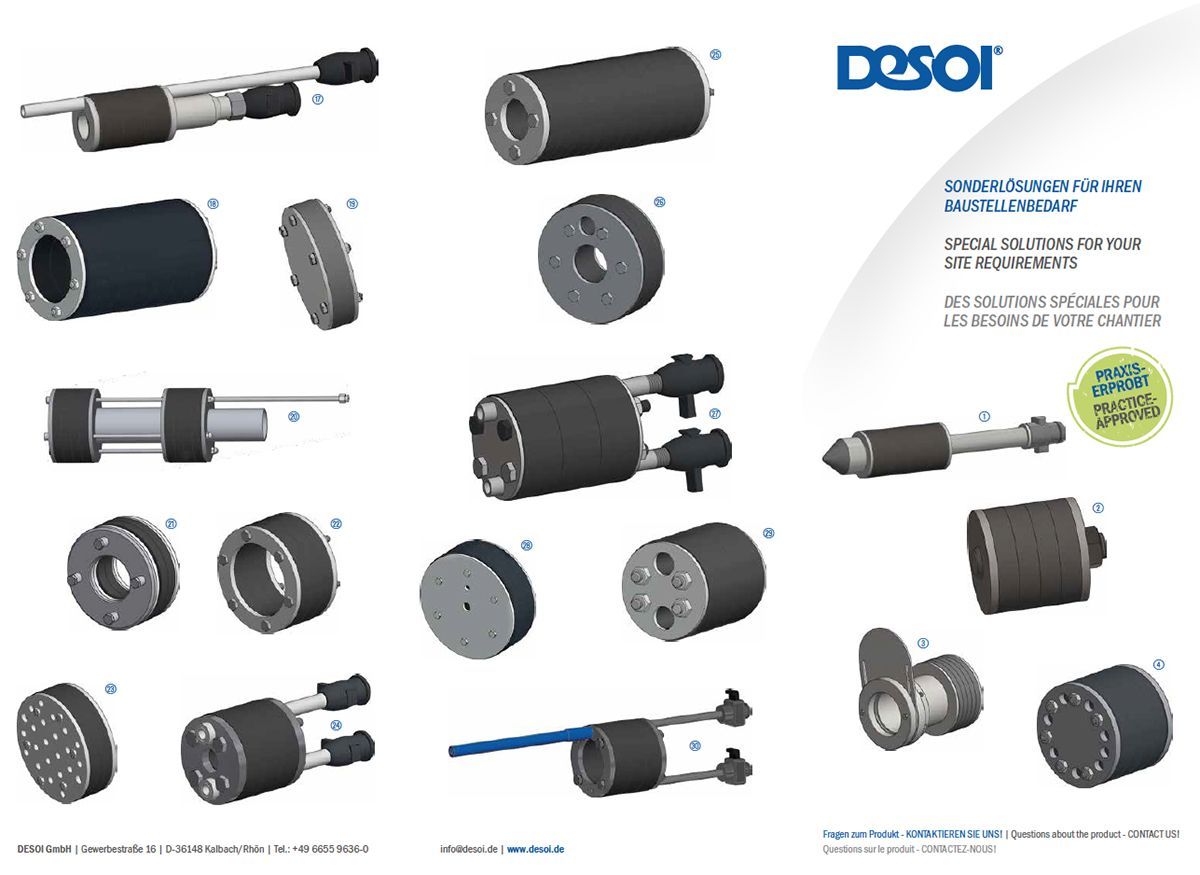 Sonderlösungen für Ihren Baustellenbedarf